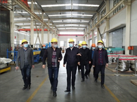 2020年初，宝鸡市委常委、副市长王宁岗到瑞熙钛业进行调研